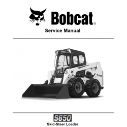 Bobcat - instrukcje napraw - schematy - DTR - service manuals - Bobcat S650
